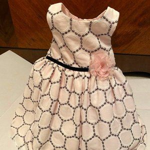 Marmellata  Pink and Black dress.  Size 2Toddler.